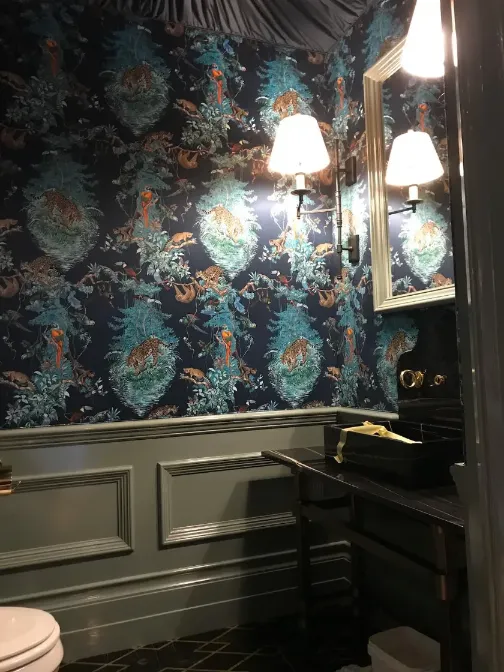 dark blue wallpaer on the wal image image