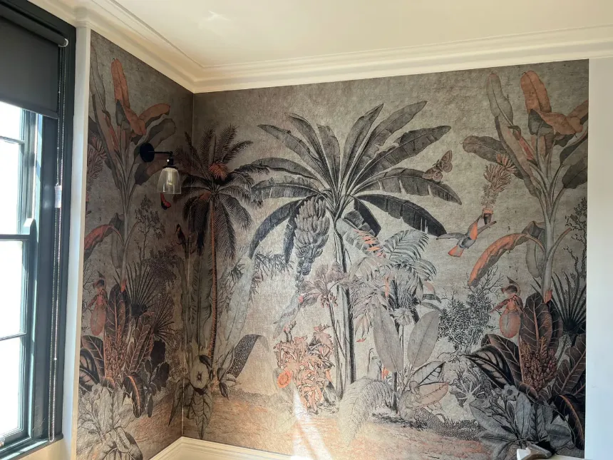 wallpaper with plants